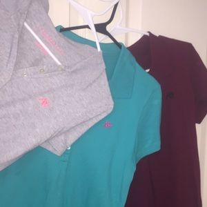 3 Aeropostale polos